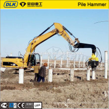 ZX200 excavator hydraulic vibrating pile hammer for sale